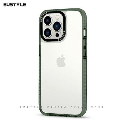 ブラックサークル 衝突防止 3in1 透明 iPhone ケース