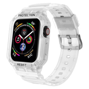 One-Piece Band Chic Silicone Sports Strap For Apple Watch
