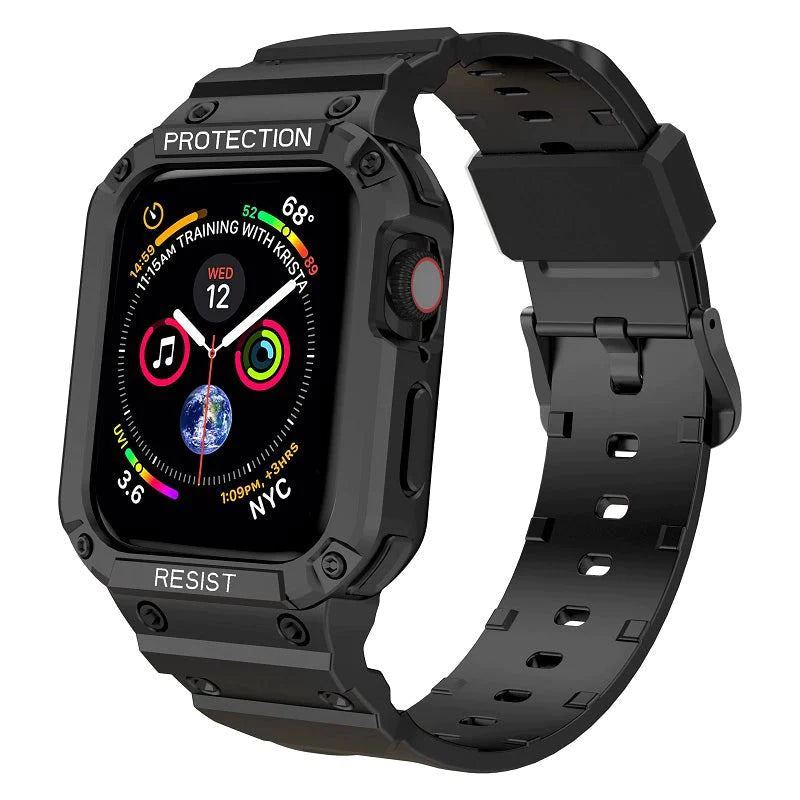 One-Piece Band Chic Silicone Sports Strap For Apple Watch