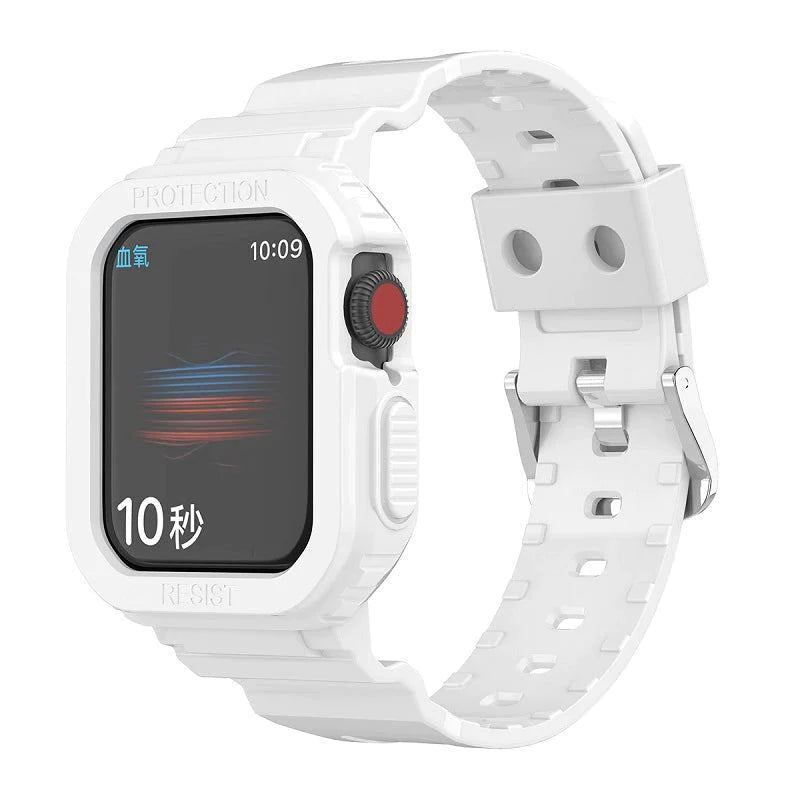 One-Piece Band Chic Silicone Sports Strap For Apple Watch