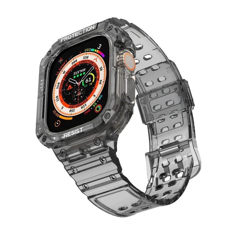 One-Piece Band Chic Silicone Sports Strap For Apple Watch