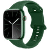 「ローズフレキシブルバンド」Apple Watch用通気性シリコンバンド - 緑の草