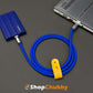 「HyperTransfer Chubby」USB 3.2 Gen2×2 ケーブル - iPhone 15 シリーズの高速転送用。