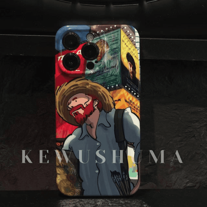 ヴァン・ゴッホシリーズ - オールインクルーシブ 落下防止 クリエイティブ iPhone ケース