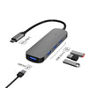 「Cyber​​」ワイヤレス充電 USB 3.0 HUB ドック - 4イン1 [USB-C]