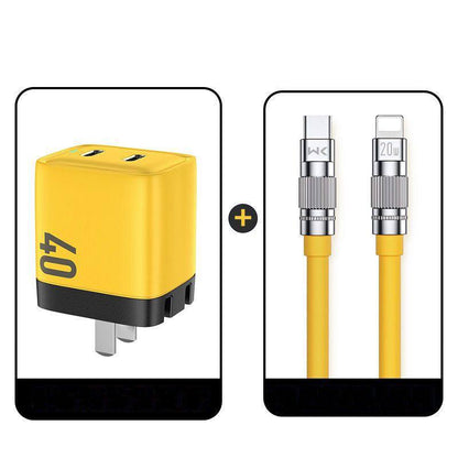 「Chubby」GaNデュアルポートミニ急速充電器