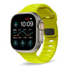 Apple Watch用「スポーツ通気性バンド」シリコンバンド - ライトグリーン