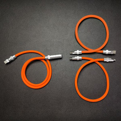 「チャビー」取り外し可能な2 in 1充電ケーブル