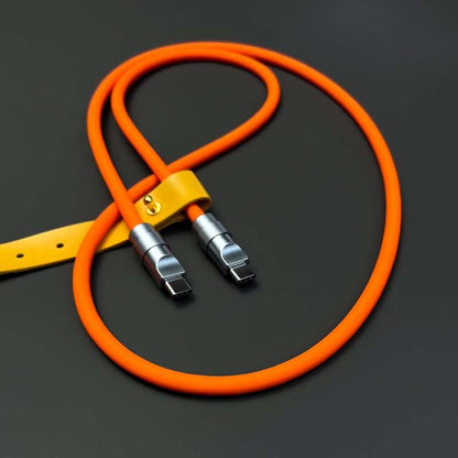 「HyperTransfer Chubby」USB 3.2 Gen2×2 ケーブル - iPhone 15 シリーズの高速転送用。