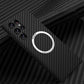 Samsung S24 Ultra Magsafe Carbon Fiber Magnetic Anti-Fall Ultra-Thin Mobile Phone Case