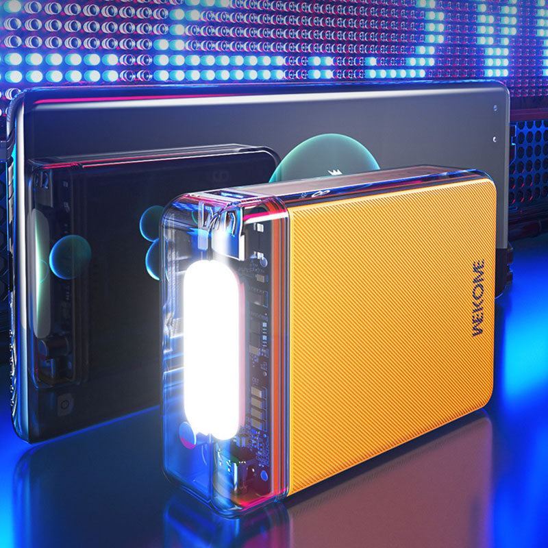"See Through Me" 2-in-1 10000mAh 22.5W Fast Charging Power Bank
