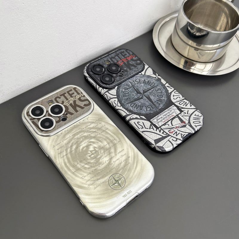 Special Design Leather Phone Case With Lens Protection