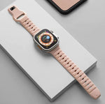 "Sports Strap" Ultra-Thin Breathable Fluororubber Strap For Apple Watch