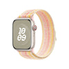 Apple Watch用「ウーブンバンド」スポーツグラデーションナイロンバンド - ピンク