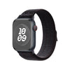 Apple Watch用「ウーブンバンド」スポーツグラデーションナイロンバンド - 黒