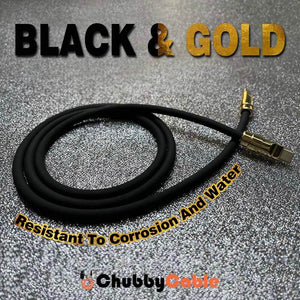 「Golden Chubby」カスタム金メッキ急速充電ケーブル