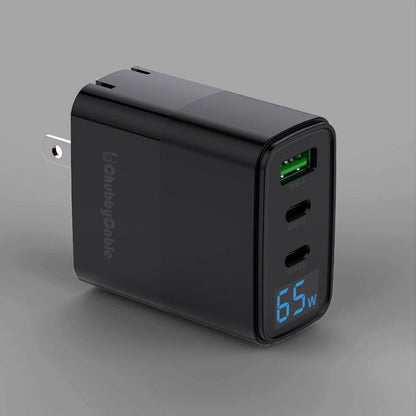 「Chubby GaN」65W 3ポート充電器