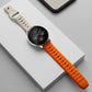ライスグレイン スポーティ 通気性 シリコンストラップ Samsung/Garmin/Fossil/その他対応