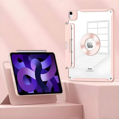 「チャビー」マグネット式iPad保護ケース（引き出し式ペンシルトレイ付き）