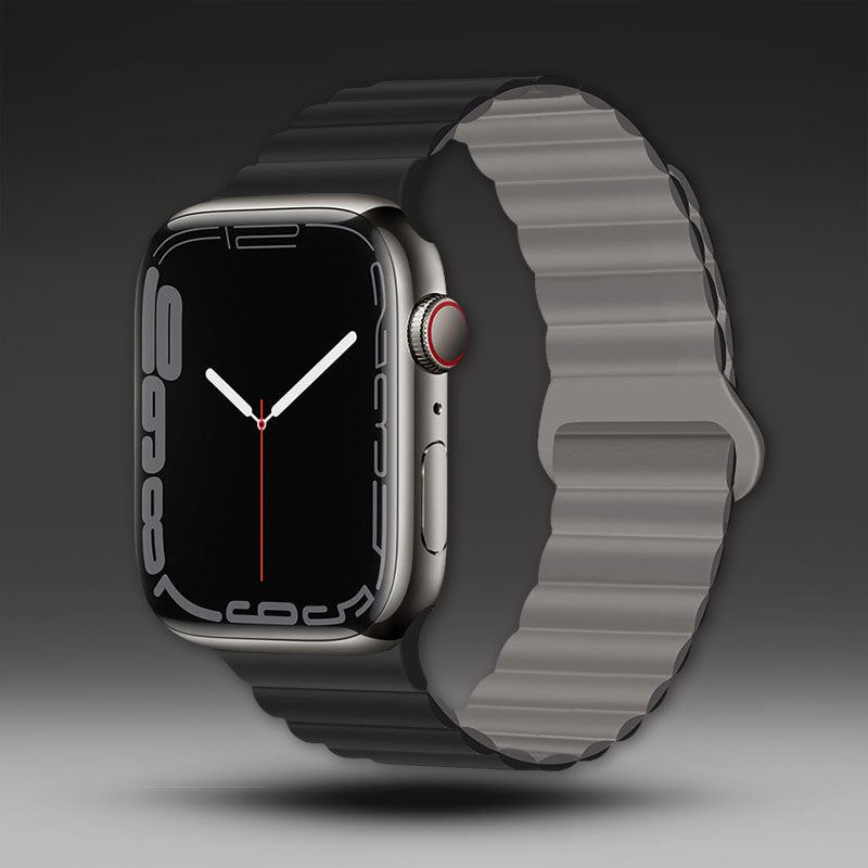 Apple Watch用「マグネットバンド」コントラストシリコンバンド