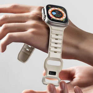 Apple Watch用「スポーツバンド」通気性シリコンバンド