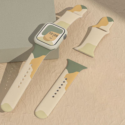 Apple Watch用通気性シリコンバンド「Morandi Band」