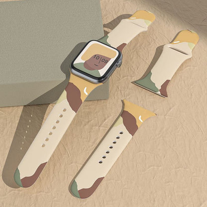 Apple Watch用通気性シリコンバンド「Morandi Band」