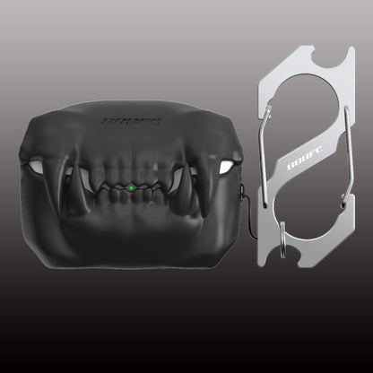 「チャビー」タイガーティース Airpods シリコン保護ケース