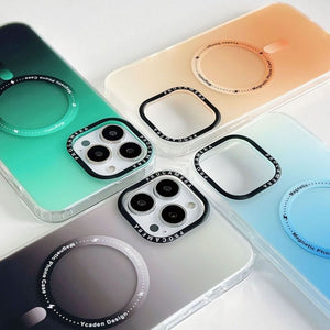 「チャビー」マットグラデーション MagSafe iPhone ケース