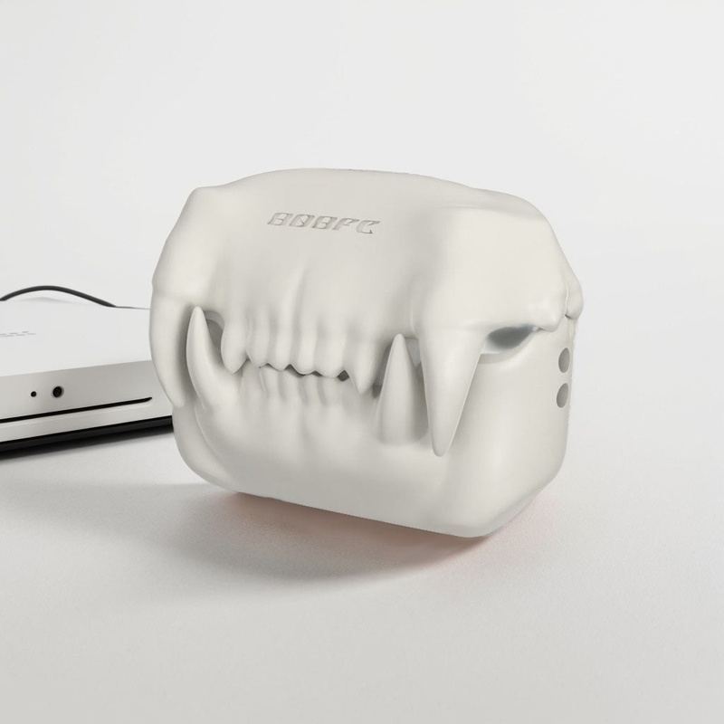 「チャビー」タイガーティース Airpods シリコン保護ケース