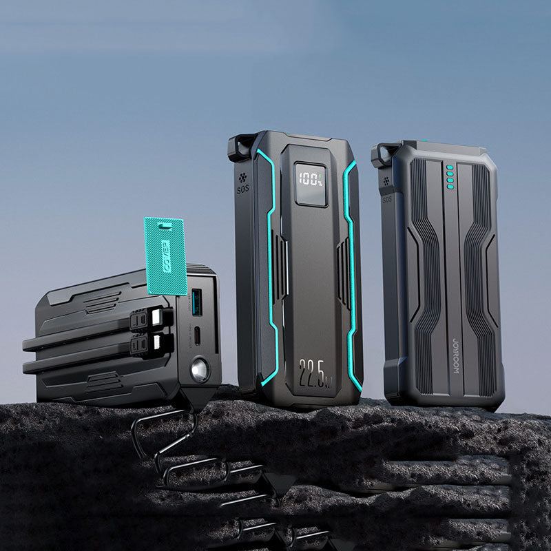 「エクスプローラー」アウトドア用 20000mAh モバイルバッテリー - 照明・デジタルディスプレイ付き