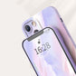 「カラフルな水彩画」シリコン製フルカバーバンパー保護iPhoneケース